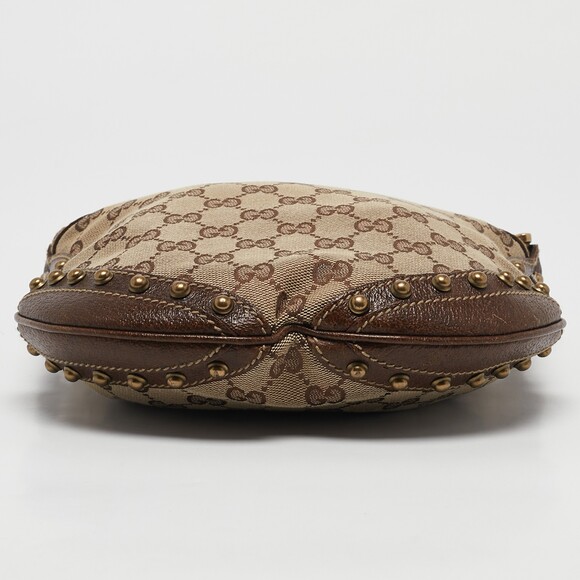 Gucci Beige/Brown Gg Canvas And Leather #169723G77B - Picture 7 of 9